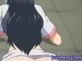 動漫 褐髮女郎 得到 滲透