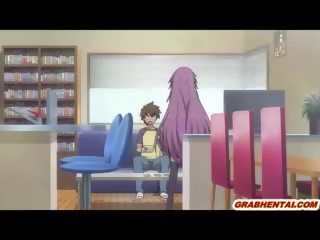 거유 헨타이 하녀 tittyfucking 과 cumshoting