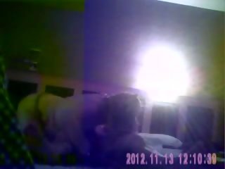 Charming blonde escort caught on hidden cam
