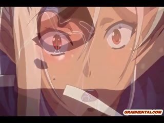 Chained Hentai Ghetto Gets Whipped And Facial Cum
