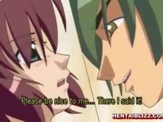 Virgin hentai coed caught and hard fucked