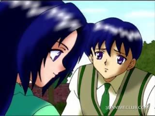 Anime lezbiýanka hotties petting and licking amjagaz in bath