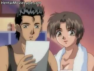Charming didól brunette asu sucks hard manhood