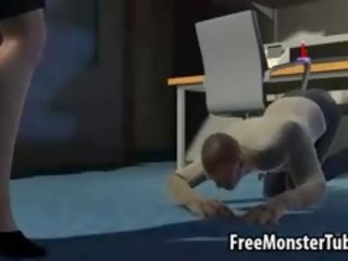 Nakakaakit tatlong-dimensiyonal komika stunner pamumulaklak ang napakaganda hulk