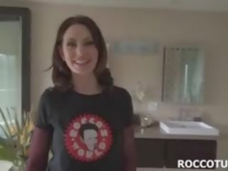 She Enjoy The Taste Of Roccos Hard penis