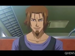 Rdečelaske sladko hentai mlada dama muca dražil dvignjeno krilo v javno