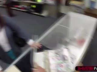 Didelis papai ir milf moteris gauna hammered iki shawns didžiulis ilgai bybis