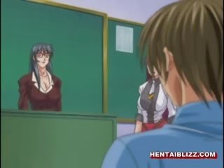 Chained Hentai phallus Gets Licked And Fucked