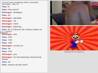 Dospívající hrát omegle hra a video kozičky a tupo