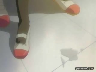 Owadan hentaý anime futagirl with huge load of gutarmak