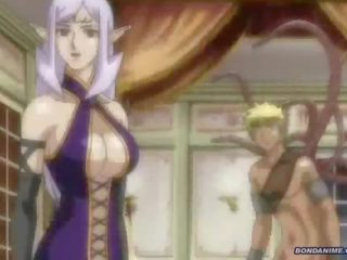 Tentacle rages hard up on a hottie
