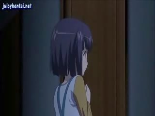 Sexy hentai kuřátko získávání a starý peter v ji mokrý píča
