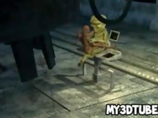 3d 外侨 蜂蜜 越来越 性交 硬 由 一 硬 向上 goblin