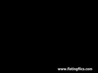 Xxl cavernous silit speculum gape and fisting
