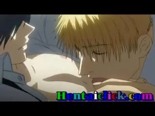 Hentai gay tipo avendo hardcore sesso clip e amore