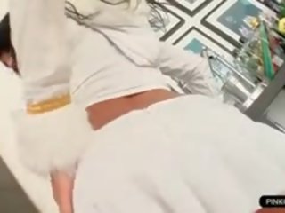 Gorgeous Brunette Undressing And And Gaping Her Own Pussy