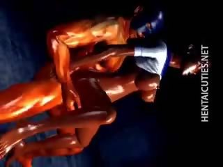 3d 无尽 街头 女孩 得到 钉 由 一 大 buddy
