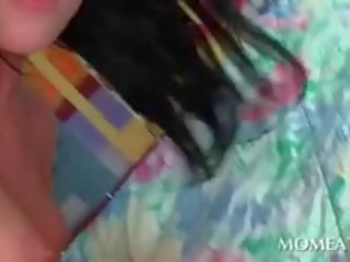 褐髮女郎 屄 smashed 由 巨人 黑色 陰莖