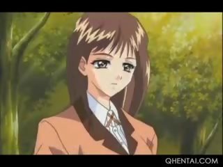 Hentai seductress Blows johnson In Chains And Gets Cunt Toyed