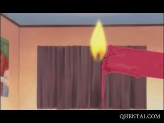 蒙住眼睛 無盡 妓女 teased 同 轟動的 蠟