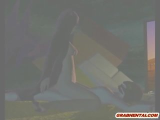 3d anime batgirl super na koni kohout