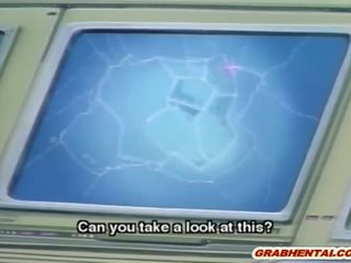Rinnakas hentai saab lakkus tema bigboobs ja suurepärane poked