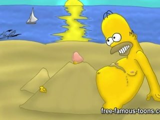 Simpsons hentaý xxx video