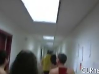 Harlot is bounding on phallus thereafter giving dapper fellatio