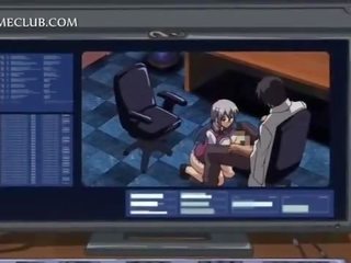 Hentai hottie sání a zkurvenej peter dostane a