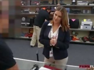 사업 소녀 고양이 엿 로 pawn 사람 에 pawnshops 사무실