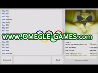 Turned on darling Plays Omegle Game