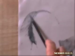 Artists makuha lahat ang malaking suso puke