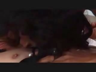 흑단 femme fatale 이 그녀의 처음으로 인종 닌가 경험