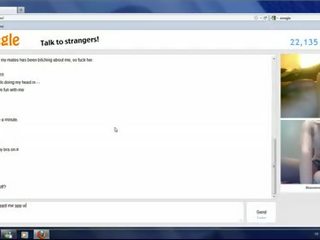 Nice omegle chatting with big manhood and susu
