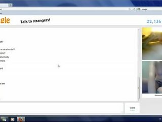 Nice omegle chatting with big manhood and susu