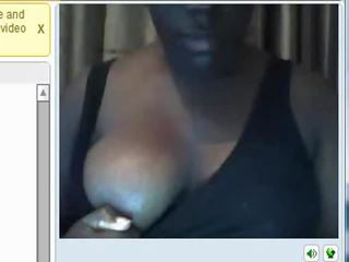 French black young woman webcam