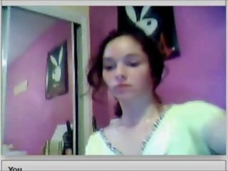 Very enchanting 19 year old chatroulette whore
