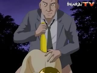 Dar hentaý göt gets stretched