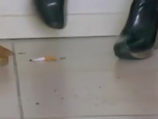 Smoke witch v vysoký černý boty