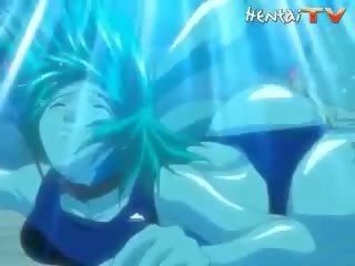 Hentai adult video underwater