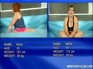 Bbws zápas akt na the mat