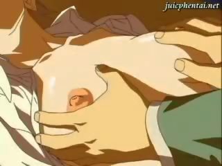 Anime blondinka gets her amjagaz licked