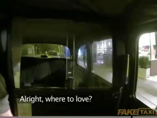 Concupiscent Tia gets slammed inside a taxi