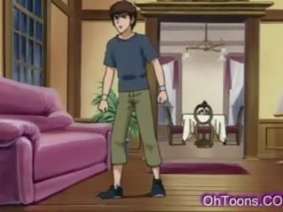 Evil Brunette goes into The Hard Fuck While Chained Up