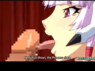 Busty hentai Princess sucks johnson and hard fucks