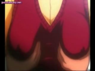 Chained Anime Takes Mouth Fucked