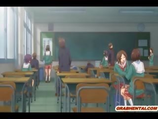 Hapon hentai magkasintahan squeezing suso at malaki at maganda poking