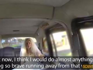 Damn gelin gets jumped on a big pecker taxi driver to have fun