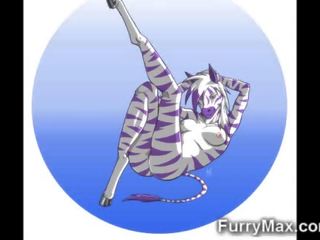 Мультяшки furry мотики отримати трахкав!
