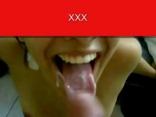 * 附带 精子 舌头 *